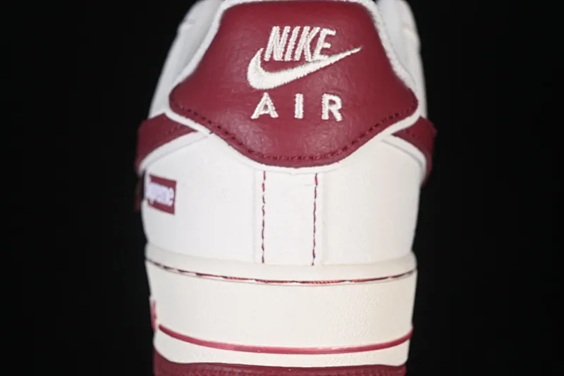 All Categories Nk Air Force 1 Air Force Series Nk Air Force 1 Low Air Force Low Nike Air Force 1'07 Low Beige Burgundy Air Force One Low Casual Sneakers XL1982-336